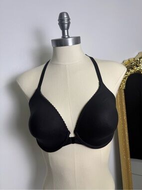 Victoria Secret Push Up Bra Lace Racer Back Adjustable Straps 32DDD